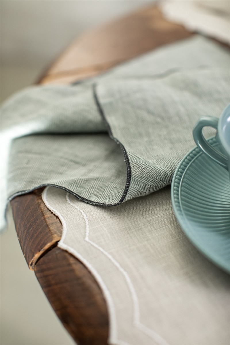 Serviette de table Filo Linen Jacquard