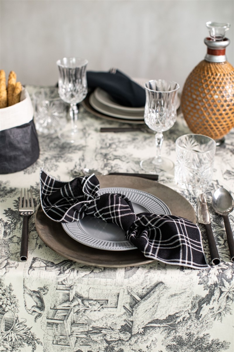 Serviette en fil d'Ecosse