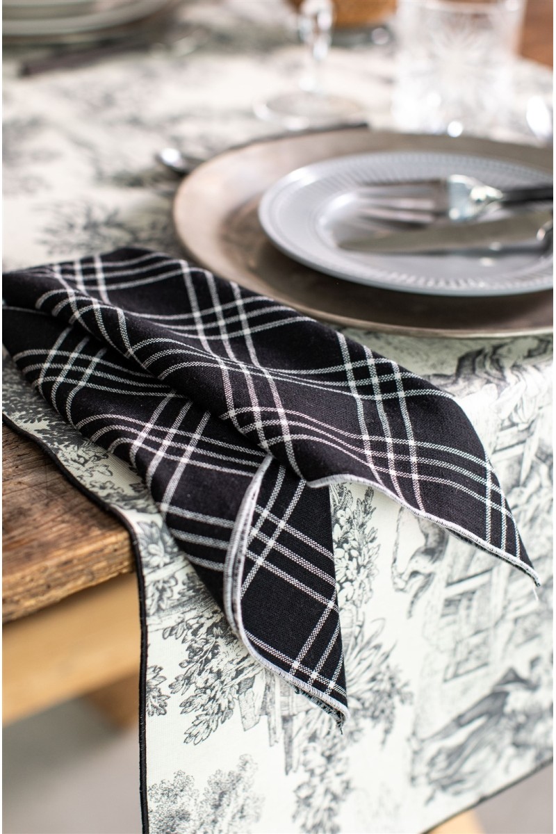 Serviette en fil d'Ecosse