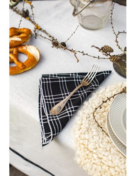 Serviette en fil d'Ecosse