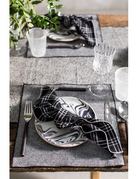 Serviette en fil d'Ecosse