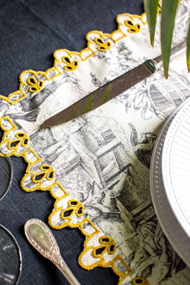 Serviette de table en coton Amalfi