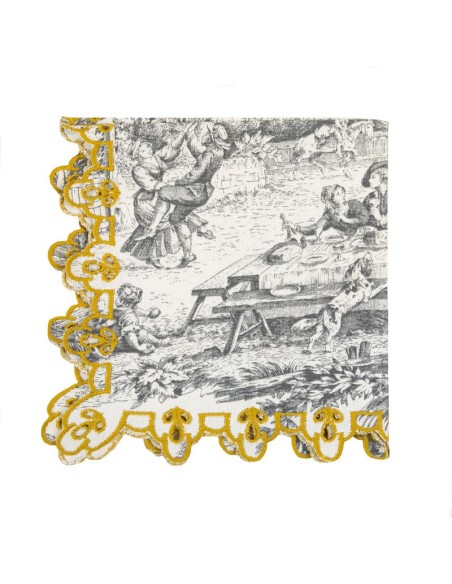 Serviette de table en coton Amalfi