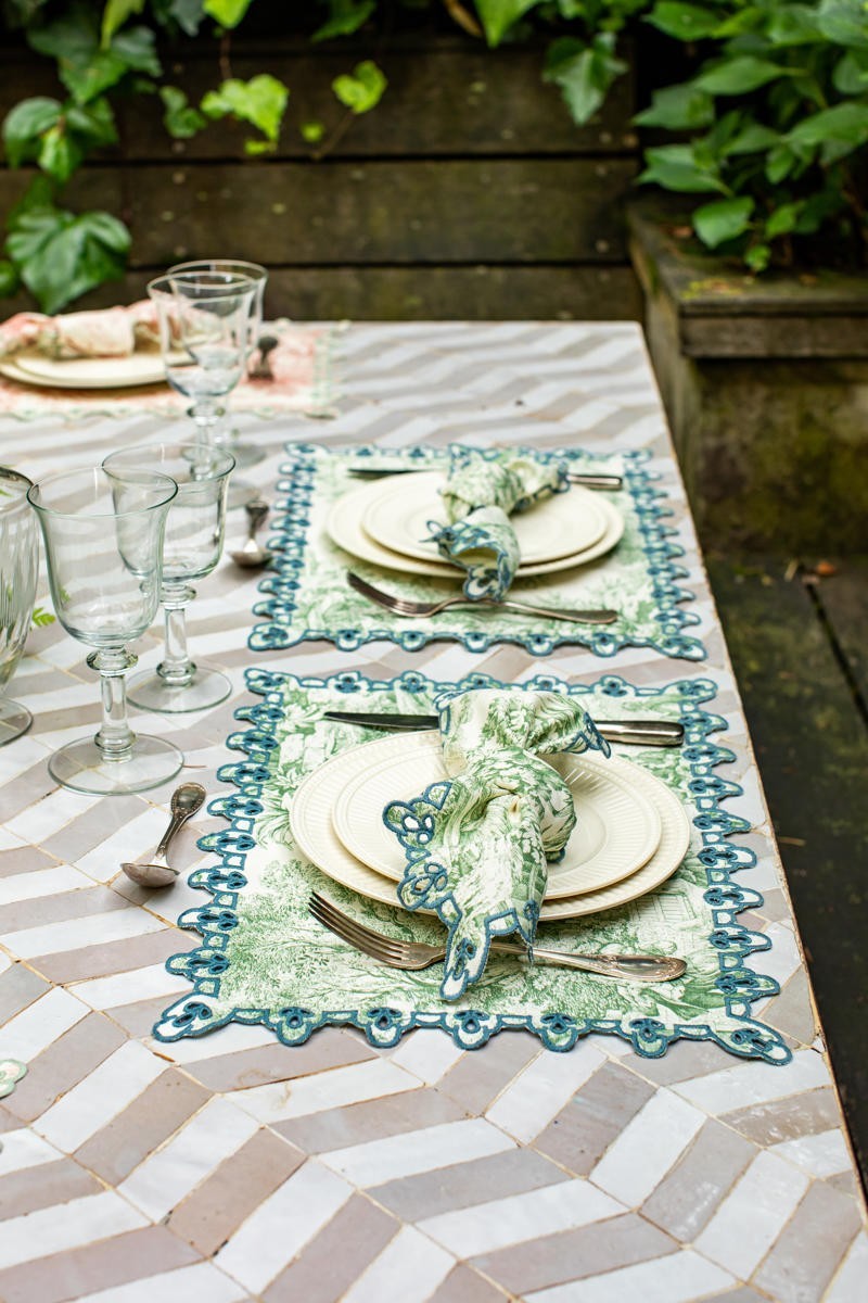 Serviette de table en coton Amalfi