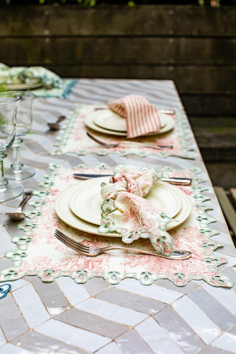 Serviette de table en coton Amalfi