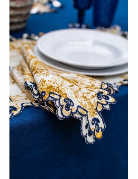 Serviette de table en coton Amalfi