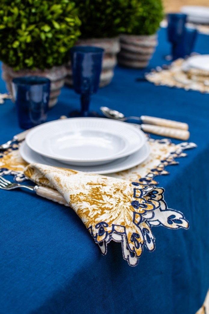 Serviette de table en coton Amalfi 2