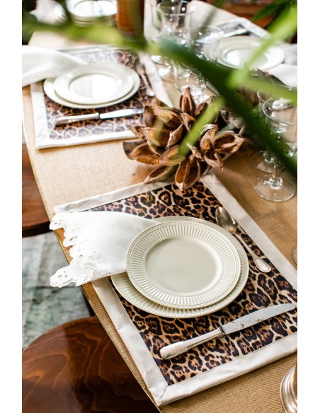 Serviette de table en lin Amalfi