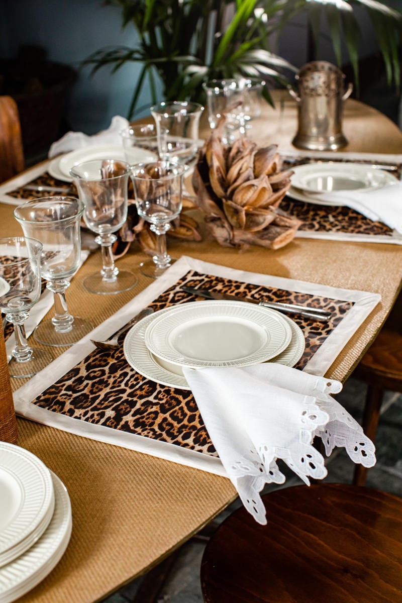 Serviette de table en lin Amalfi