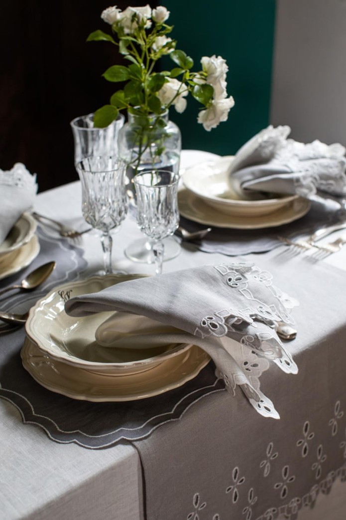 Serviette de table en lin Amalfi 2