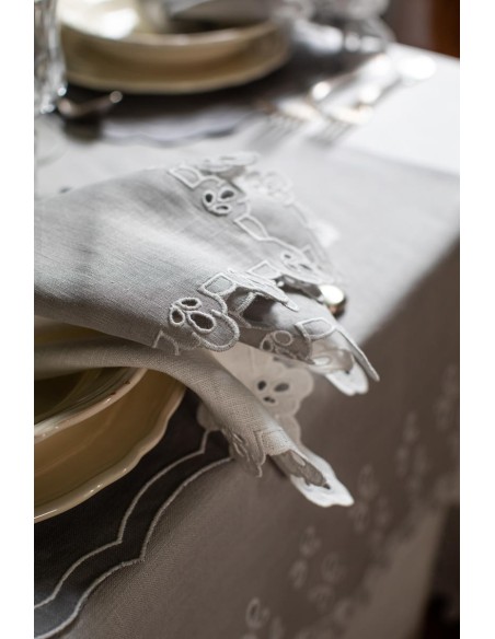 Serviette de table en lin Amalfi