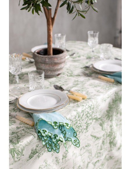 Serviette de table en lin Amalfi