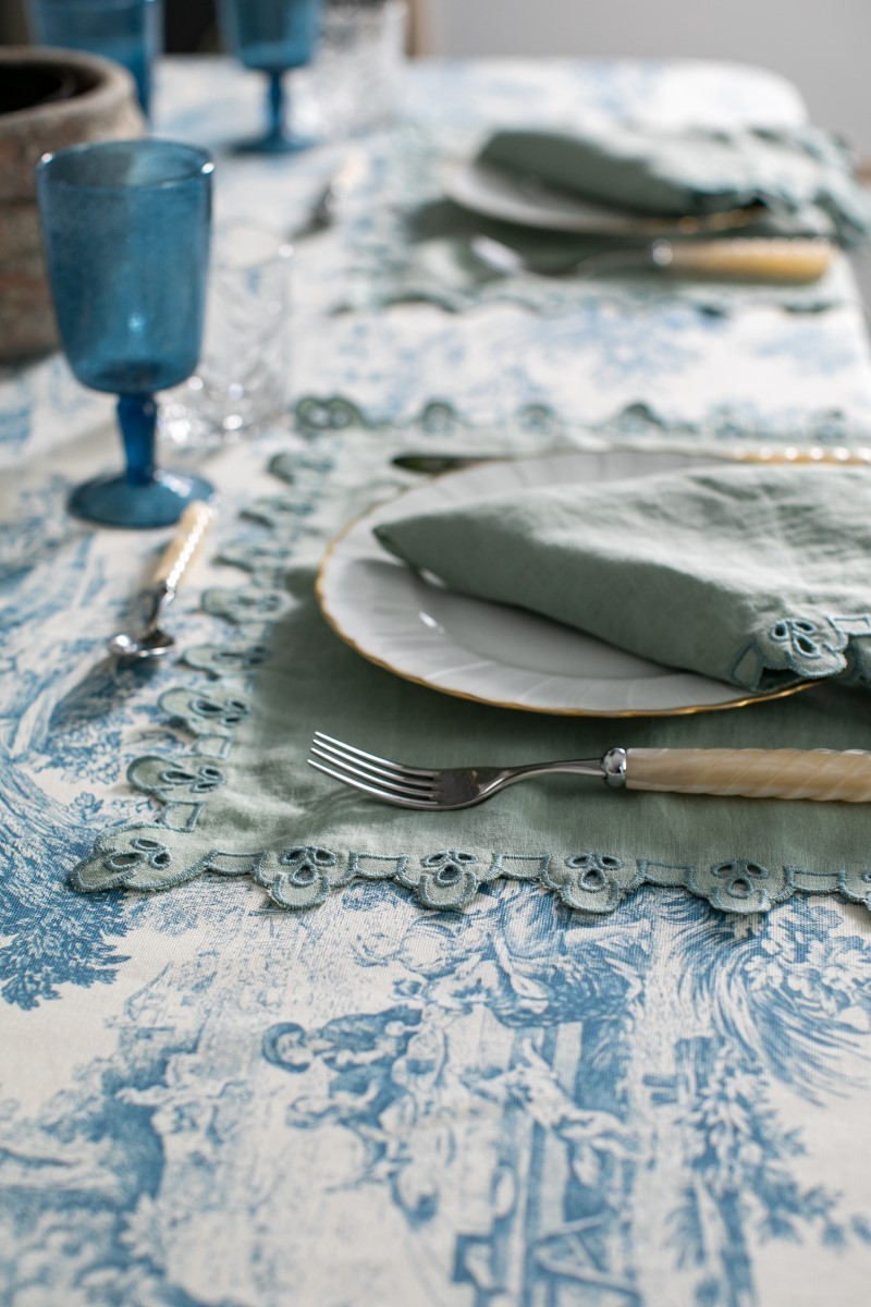 Serviette de table en lin Amalfi