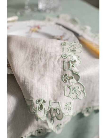Serviette de table en lin Amalfi