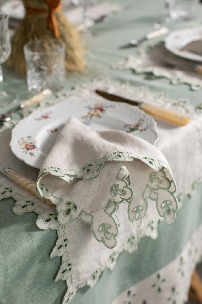 Serviette de table en lin Amalfi 2
