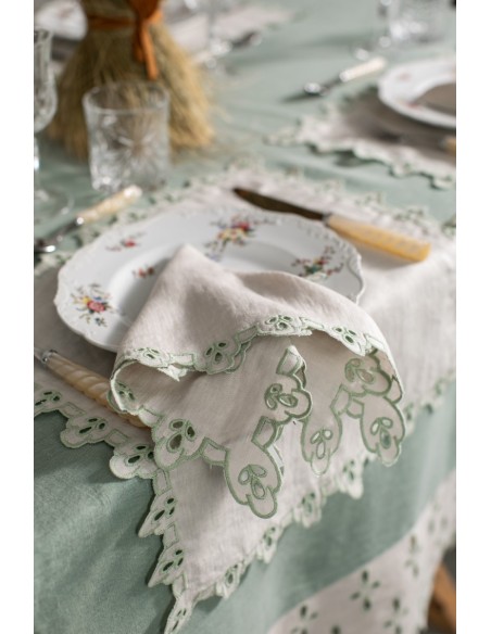 Serviette de table en lin Amalfi