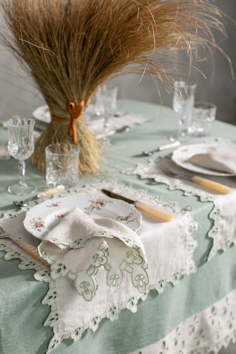 Serviette de table en lin Amalfi