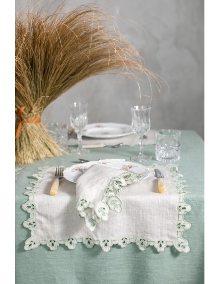 Serviette de table en lin Amalfi