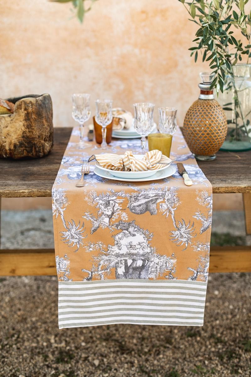 Runner Bauhaus en cotone