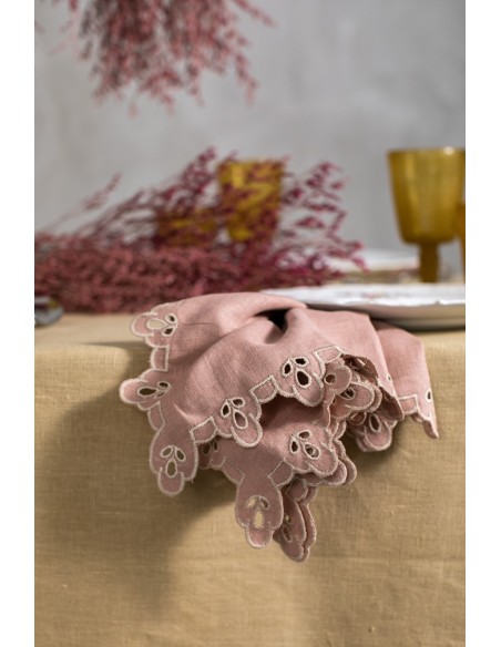 Serviette de table en lin Amalfi