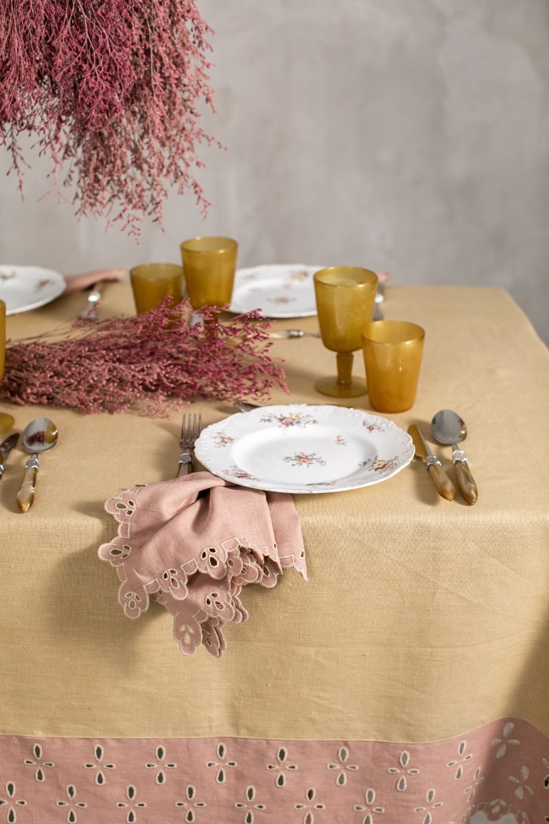 Serviette de table en lin Amalfi
