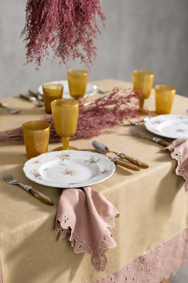 Serviette de table en lin Amalfi