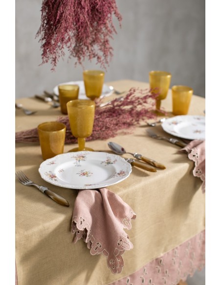 Serviette de table en lin Amalfi