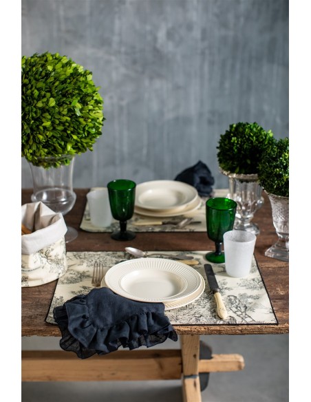 Placemat in Stain Resistant Cotton Filo