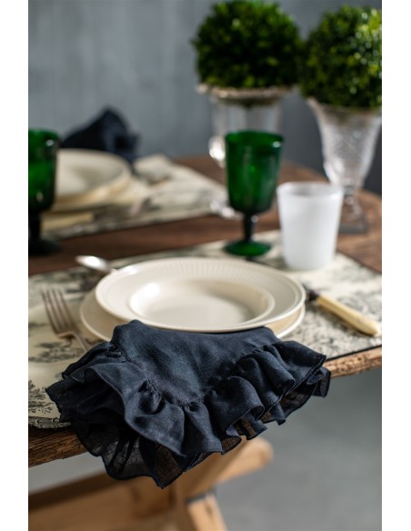 Placemat in Stain Resistant Cotton Filo