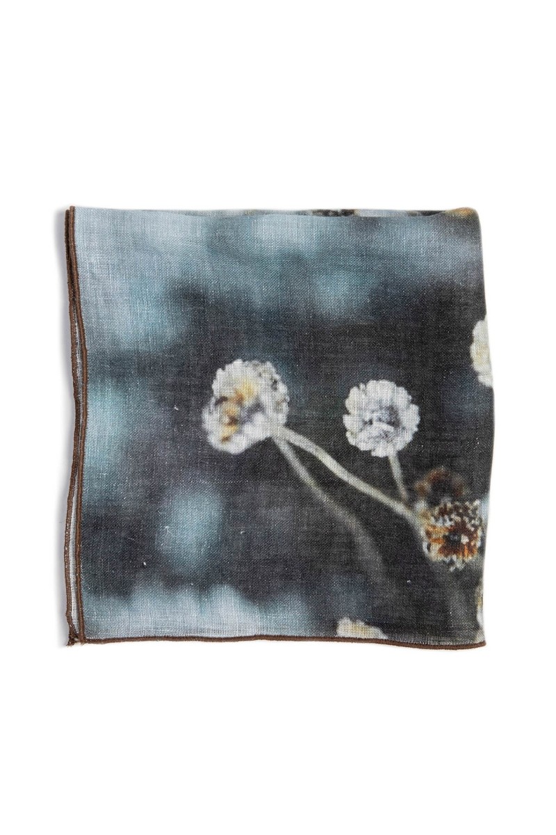 Serviette de table en lin Petals