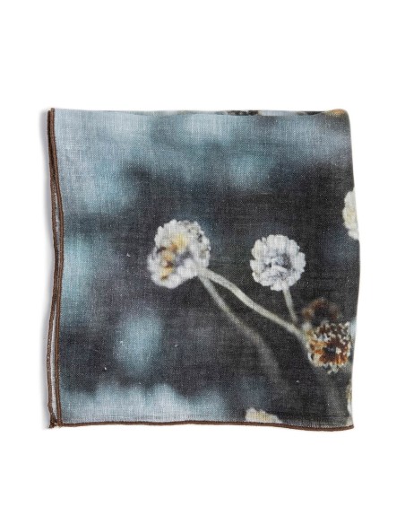 Serviette de table en lin Petals
