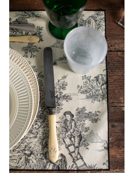 Placemat in Stain Resistant Cotton Filo