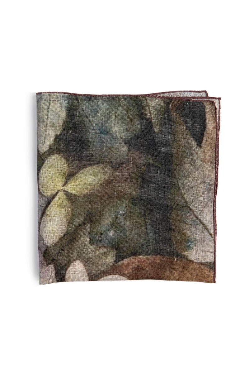 Serviette de table en lin Petals