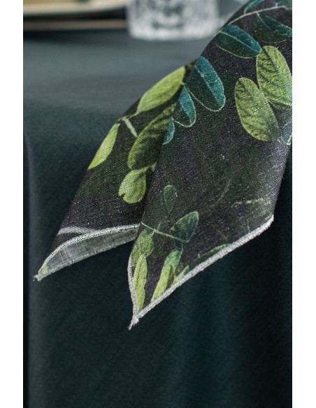 Serviette de table en lin Petals