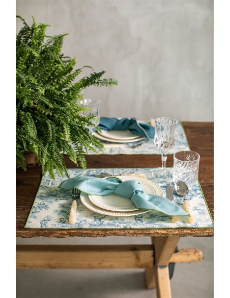 Placemat in Stain Resistant Cotton Filo