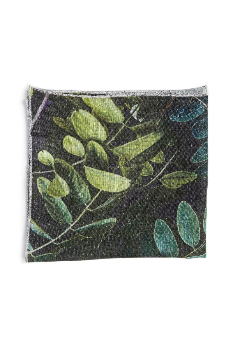 Serviette de table en lin Petals