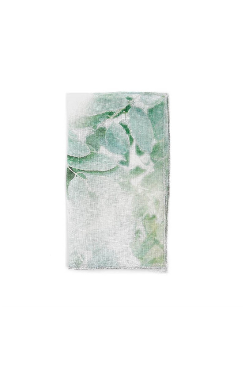 Serviette de table en lin Petals