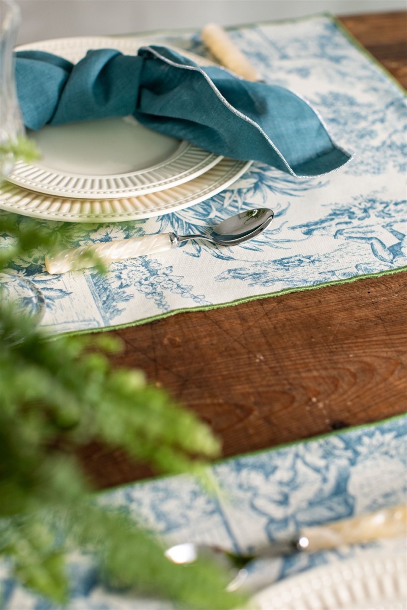 Placemat in Stain Resistant Cotton Filo