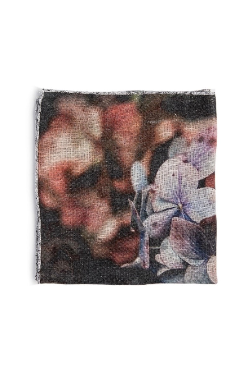 Serviette de table en lin Petals