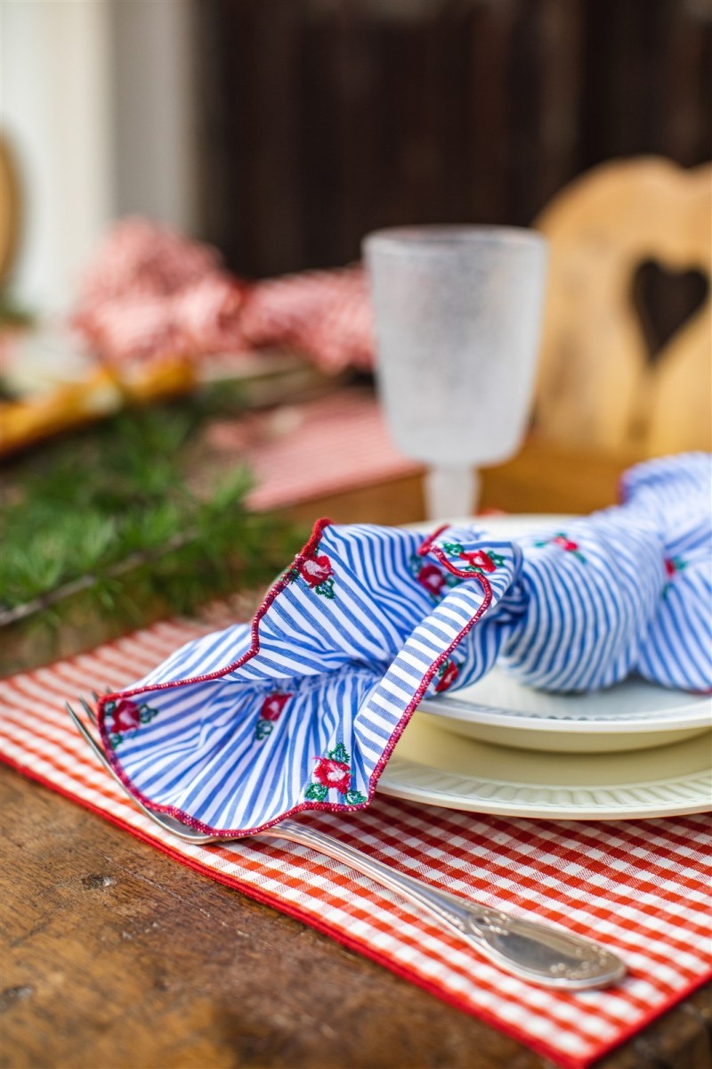 Serviette de table en coton Gitane