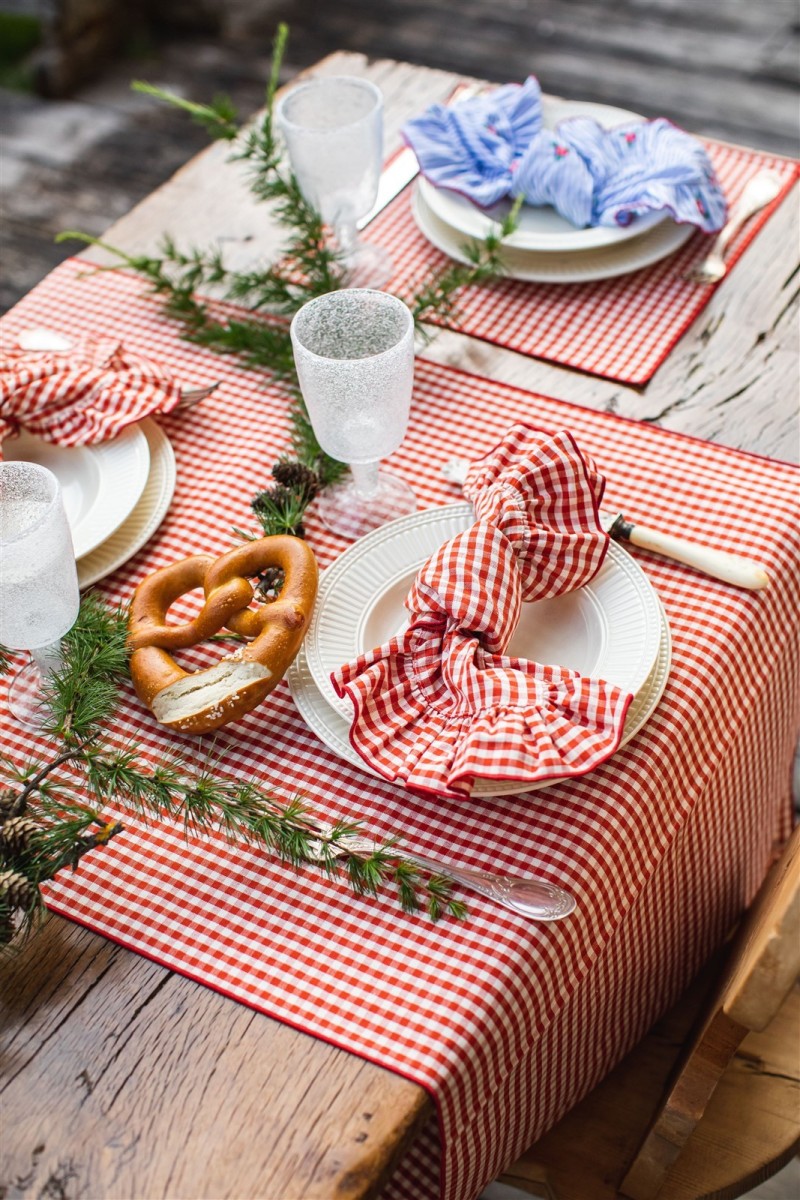 Serviette de table en coton Gitane