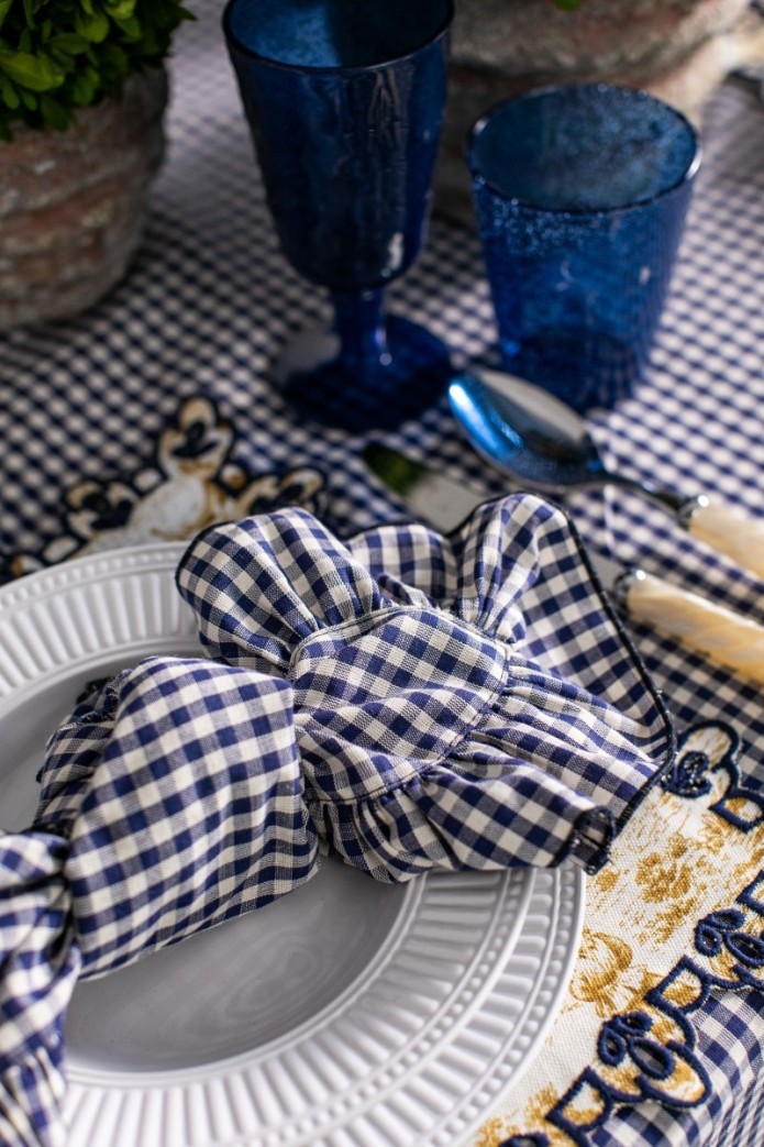 Serviette de table en coton Gitane 2