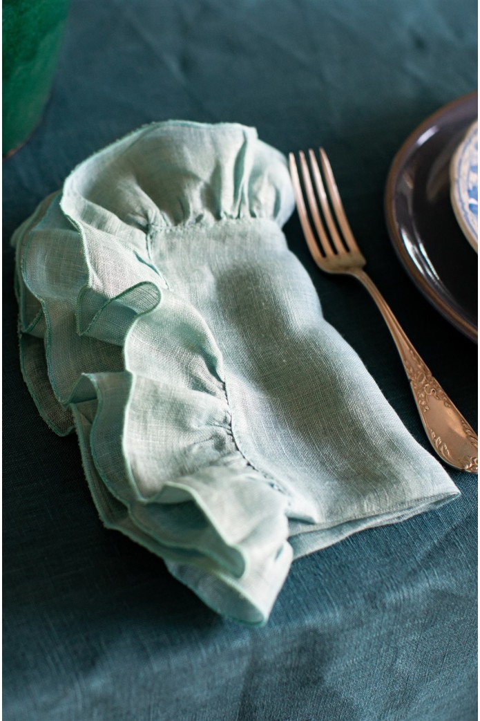Serviette de table en lin Gitane 2