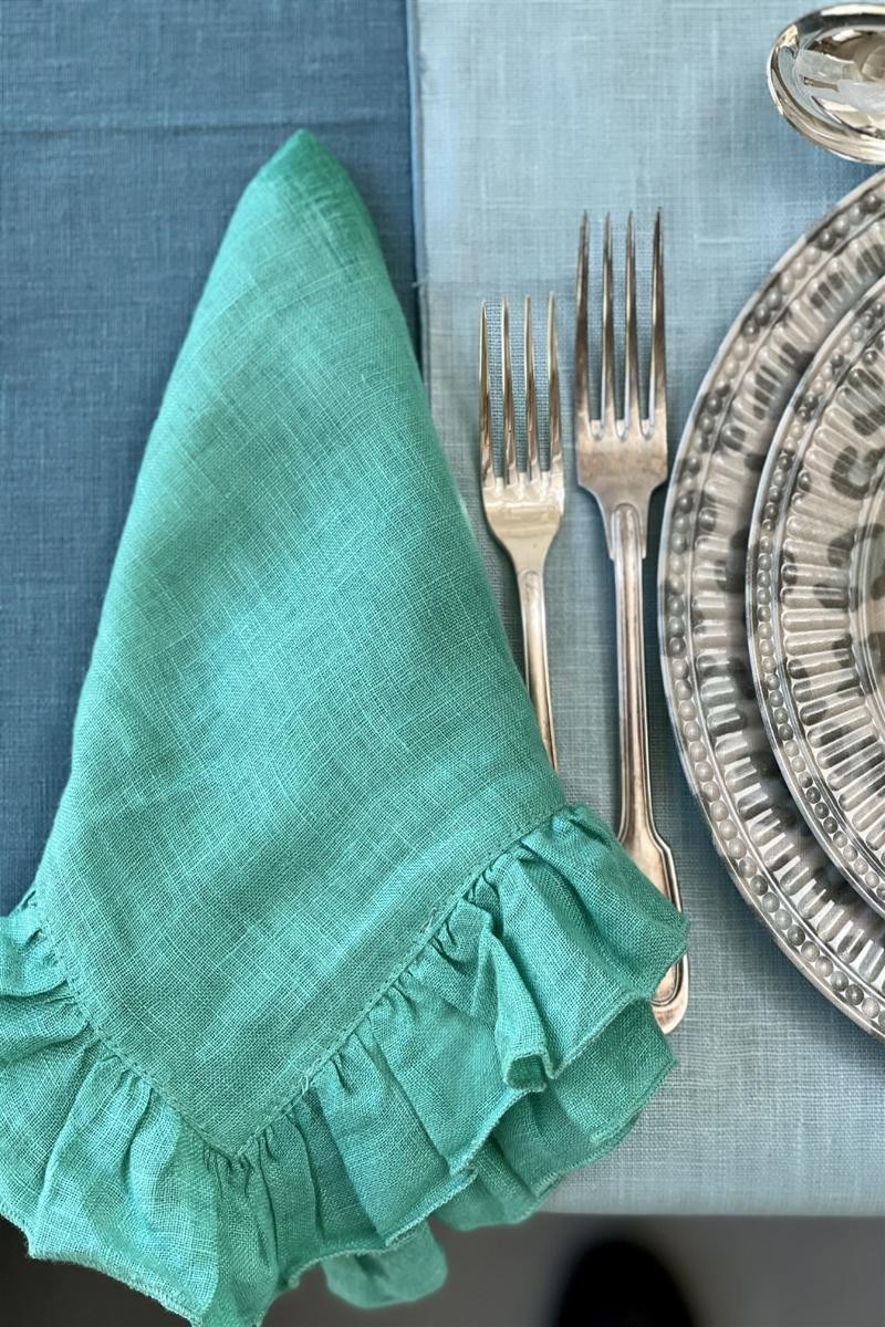 Serviette de table en lin Gitane