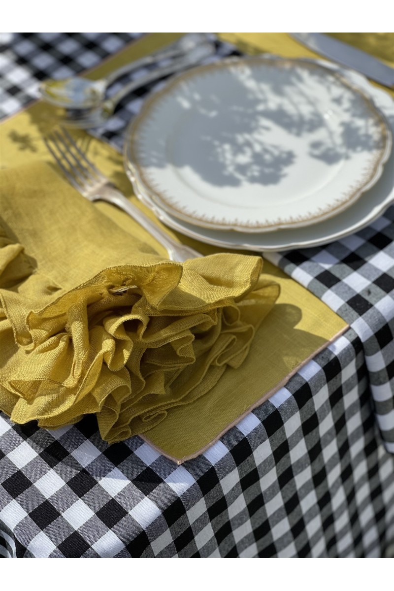 Serviette de table en lin Gitane