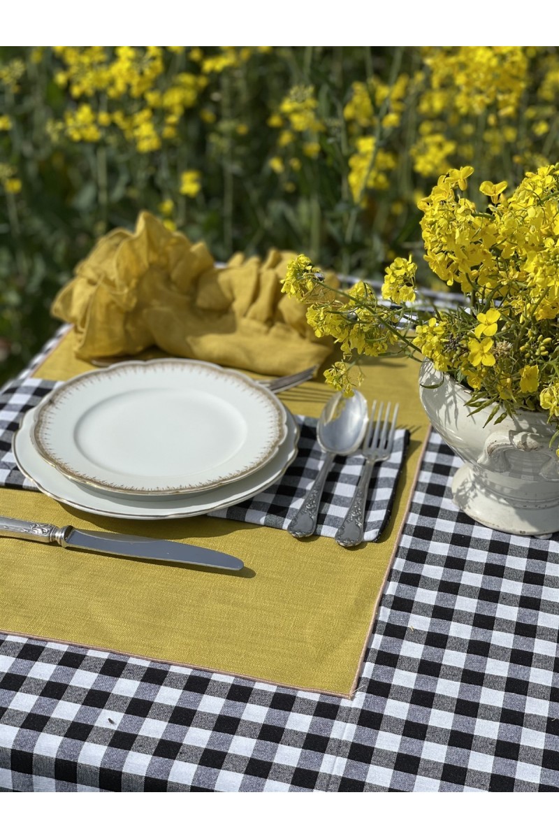 Serviette de table en lin Gitane