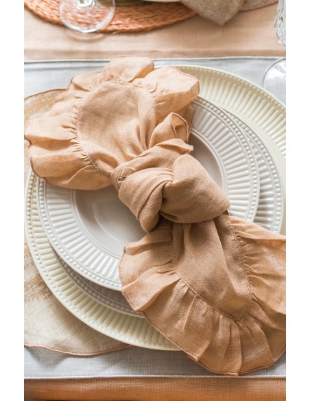 Serviette de table en lin Gitane