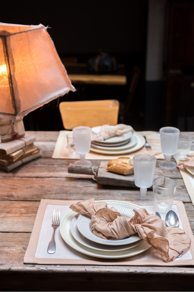 Serviette de table en lin Gitane