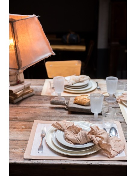 Serviette de table en lin Gitane
