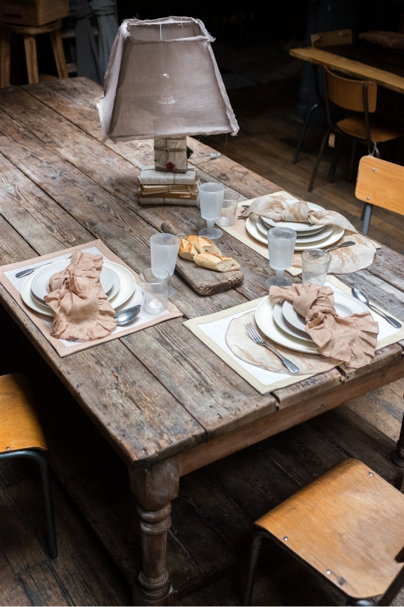 Serviette de table en lin Gitane